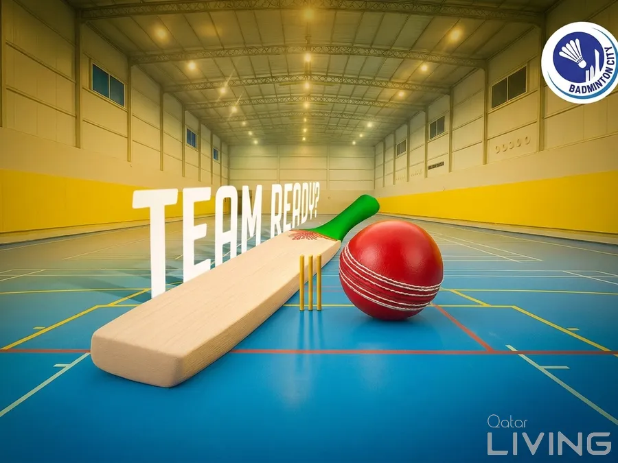 Indoor Cricket Voucher - 200 QAR/Hour (Pre-Booking Required)